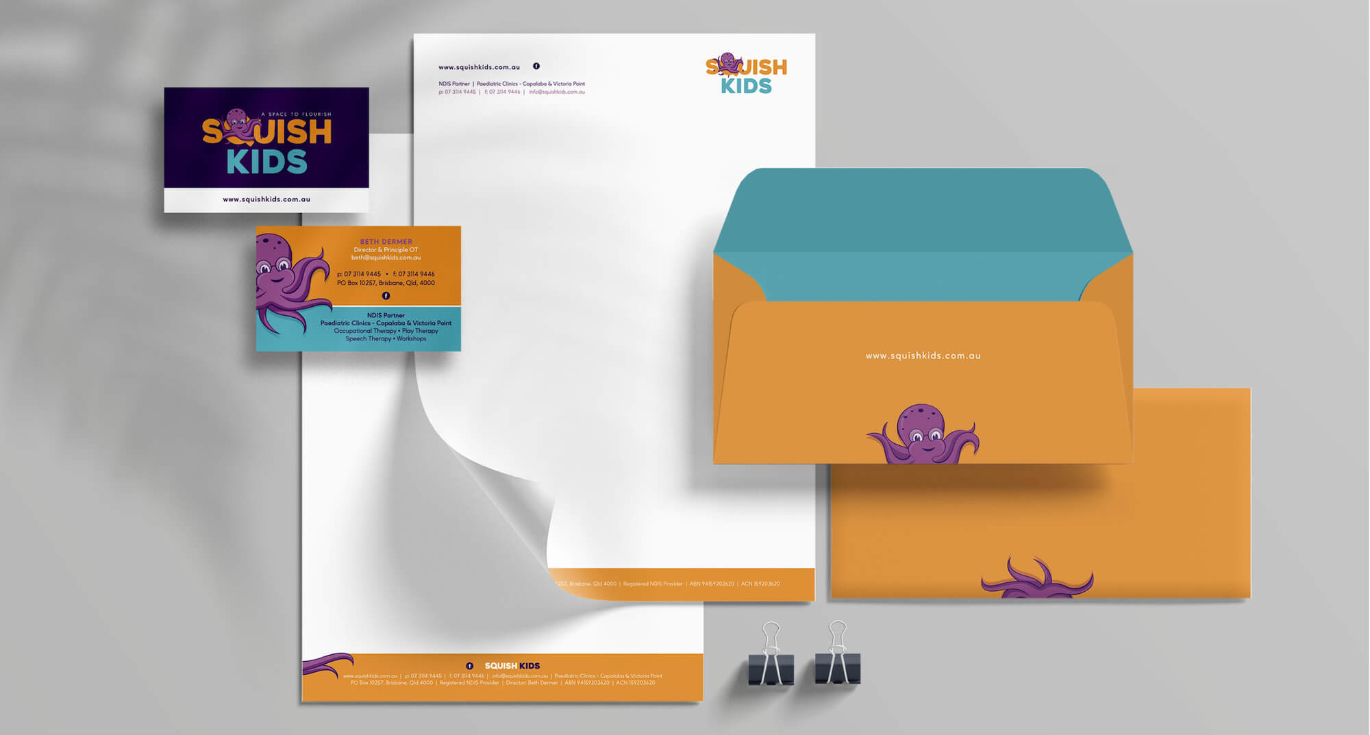 Stationery design including letterhead and business cards