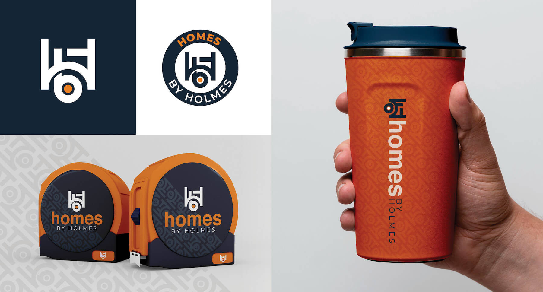 Homes By Holes Logo Design